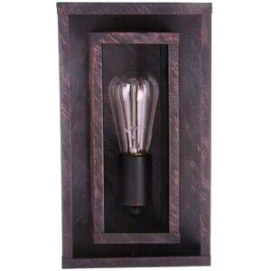 Globe Vintage Montague-Wall Mount Outdoor w/Bulb-Bronze-Weather Resistant-44307